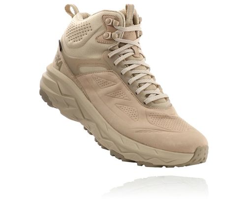 Hoka One One Herre Challenger Mid Gore-tex Gå sko Oxford Tan/ Dune Norge-48UDW